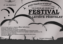 Festival motorového paraglidingu Přibyslav 2018